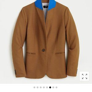 J Crew Parke Blazer in Wool Flannel